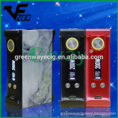2015 Newest Greenway design 200w box mod, VF 200 DNA 200 2015 Newest Greenway design 200w box mod, VF 200 DNA 200 e cig box mod